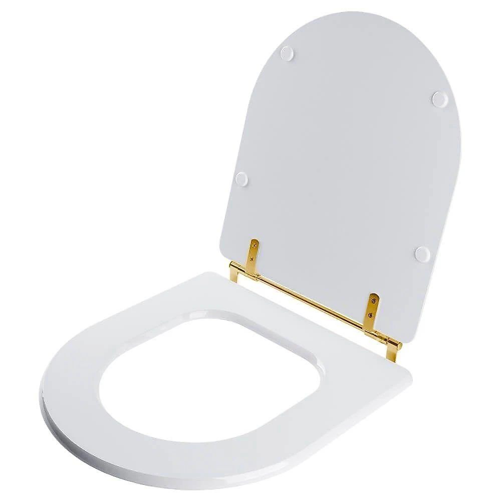 Assento Sanitário Calypso Alongado MDF Fechamento Convencional Branco Pontto Lavabo webcontinental-7897116755350