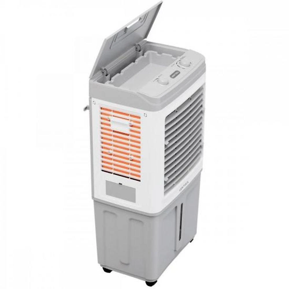 Climatizador de Ar 60L com Tripla Função Climatiza Umidifica e Ventila 150W Branco Cinza Clipro 110V