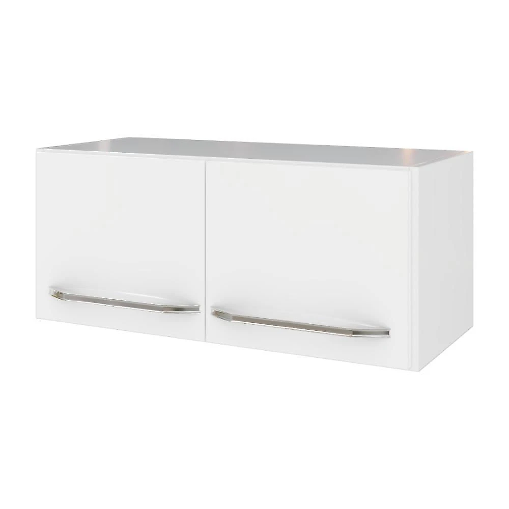 Armário Aéreo para Geladeira Viena 2 Portas MDP 70CM Branco Fidelita Móveis