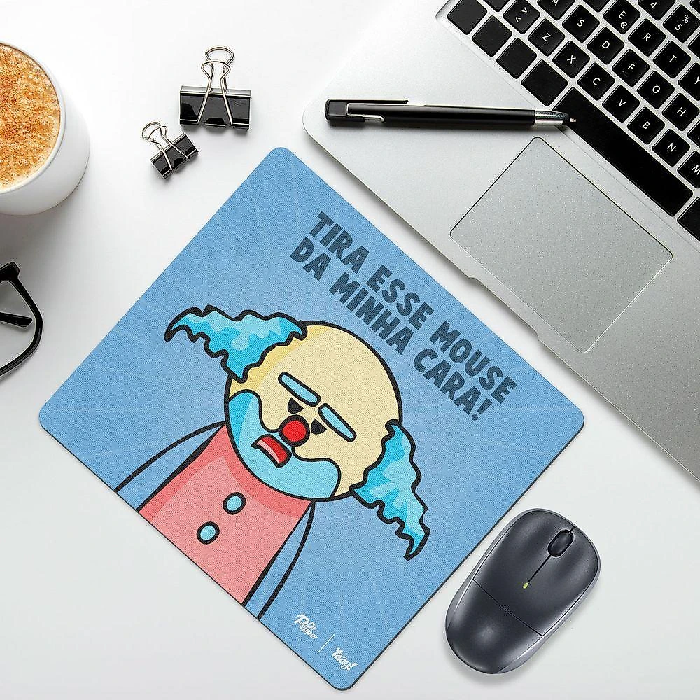 Mouse Pad Drpepper - Paiaço Tire Esse Mouse Da Minha Cara