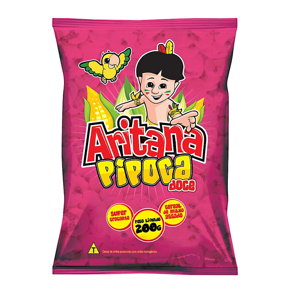 Pipoca Doce Aritana com 200g