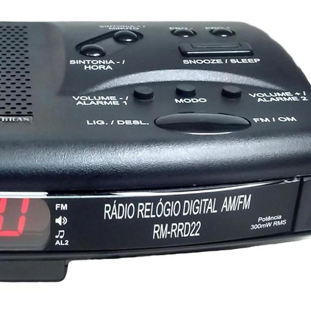 Radio Relogio Digital Rm-Rrd22 Motobras