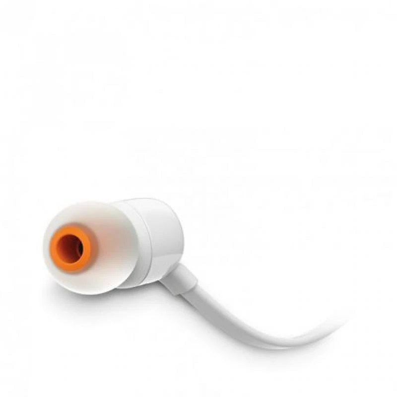 Miniatura Fone de Ouvido JBL Tune 110 Intra Auricular Branco