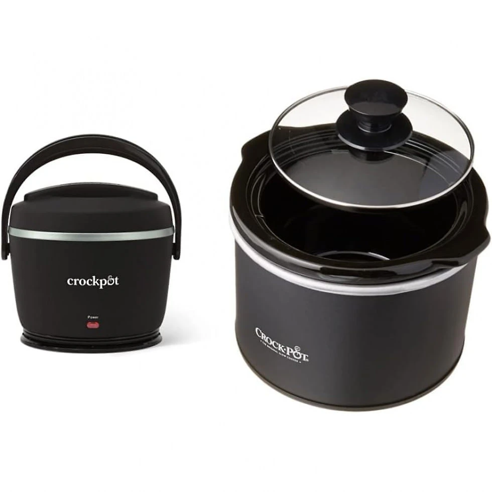 Lancheira Elétrica Portátil 600 mL Aquece e Mantem Aquecido, 110v, CROCK POT 2143870, Azul