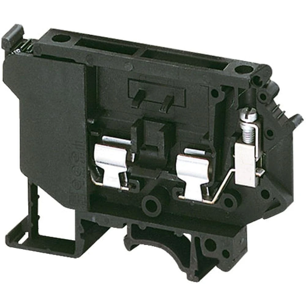 Bloco Terminal Conector Parafuso Desligamento Fusível Schneider Electric NSYTRV42SF5 4MM2 2 Pontos