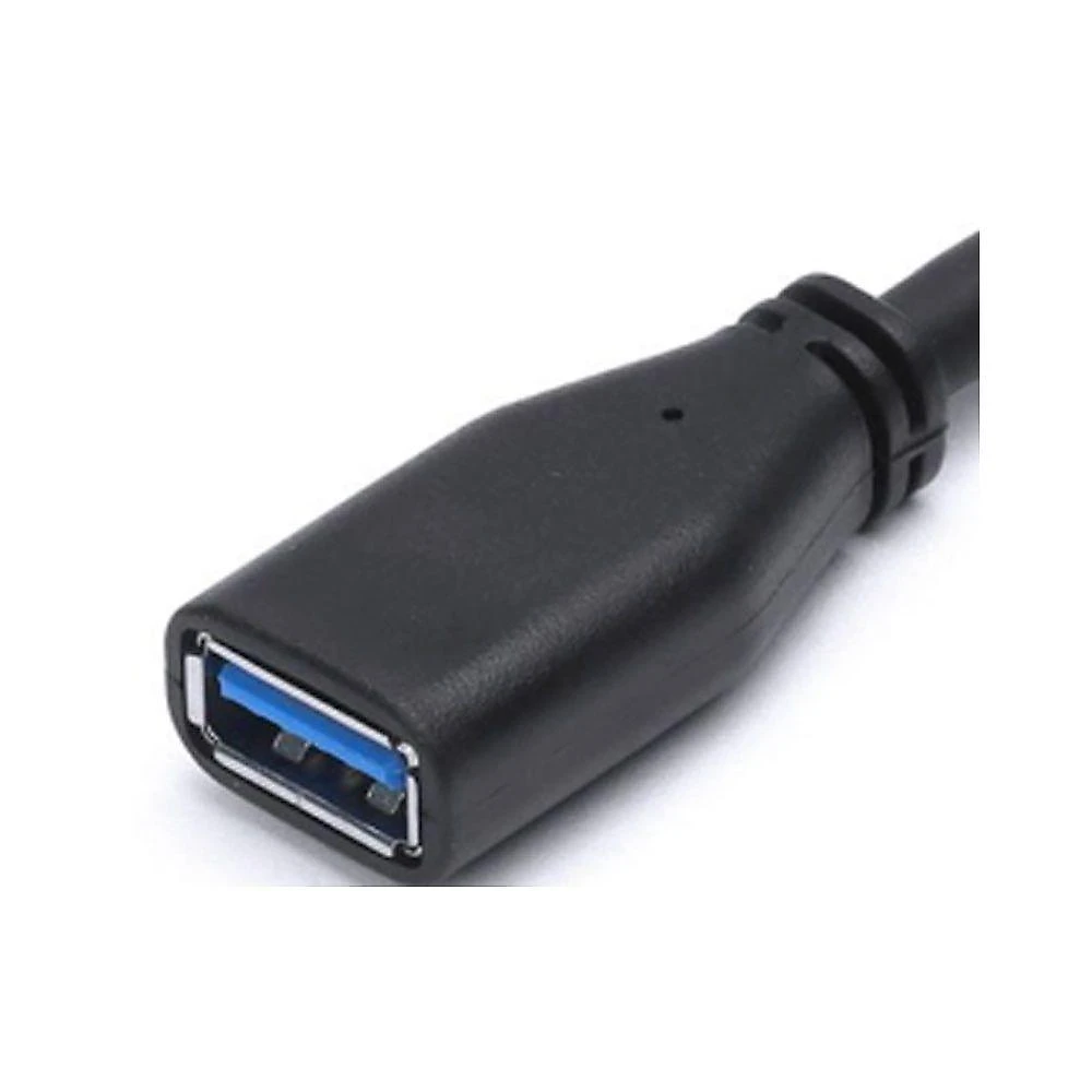 Cabo Adaptador OTG USB 3.0 Tipo C para USB Fêmea Preto Vinik 5GBPS