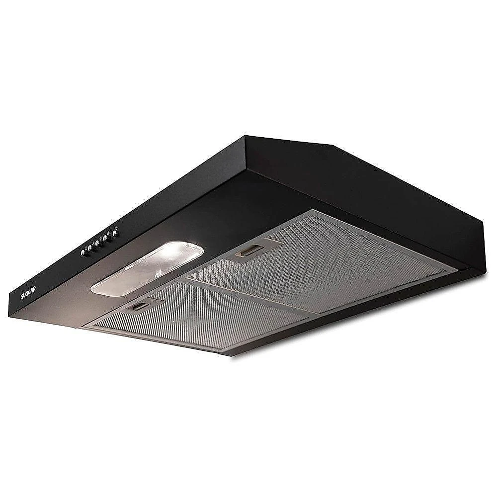 Depurador Slim Suggar DPS161PT 60cm 3 Velocidades Preto 110V