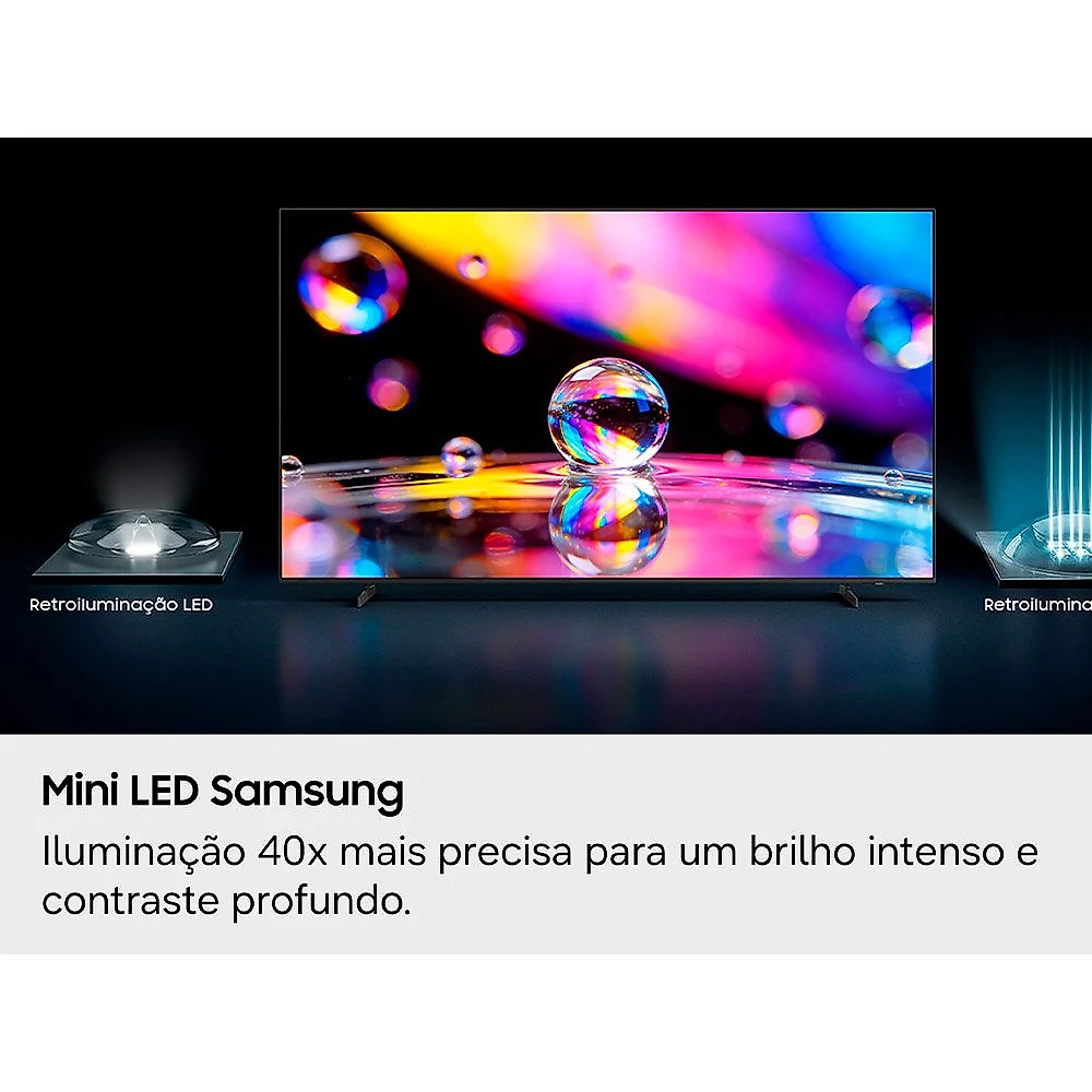 Samsung Smart TV MiniLED 4K 55" Polegadas 2026, com  Vision AI Companion, Modo Futebol, Xbox Cloud Gaming - M75H Bivolt