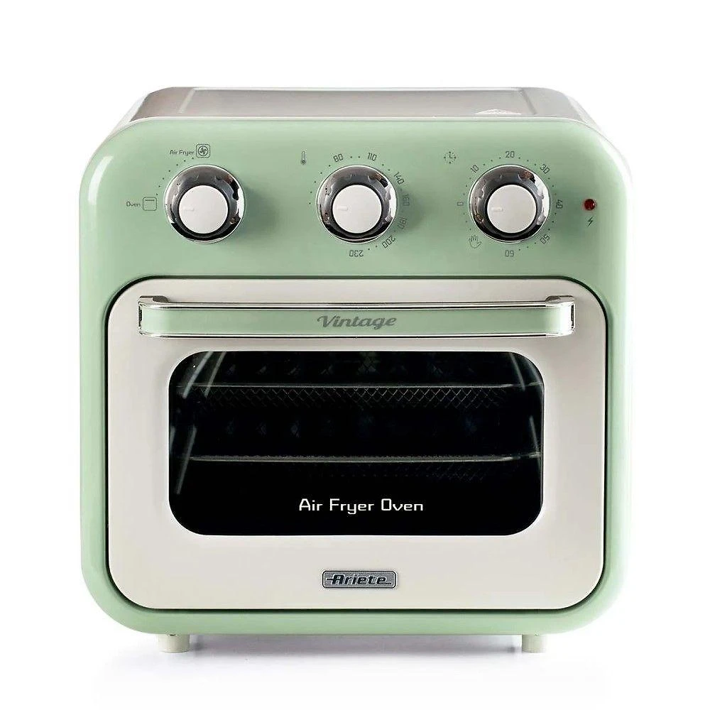 Fritadeira Air Fryer Ariete Vintage 16L Verde 1200W Modelo 4632 Retrô 110V