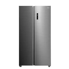 Geladeira Fost Free Side by Side Midea MD-RS710 511L Smart Inverter Wi-Fi Alexa Inox