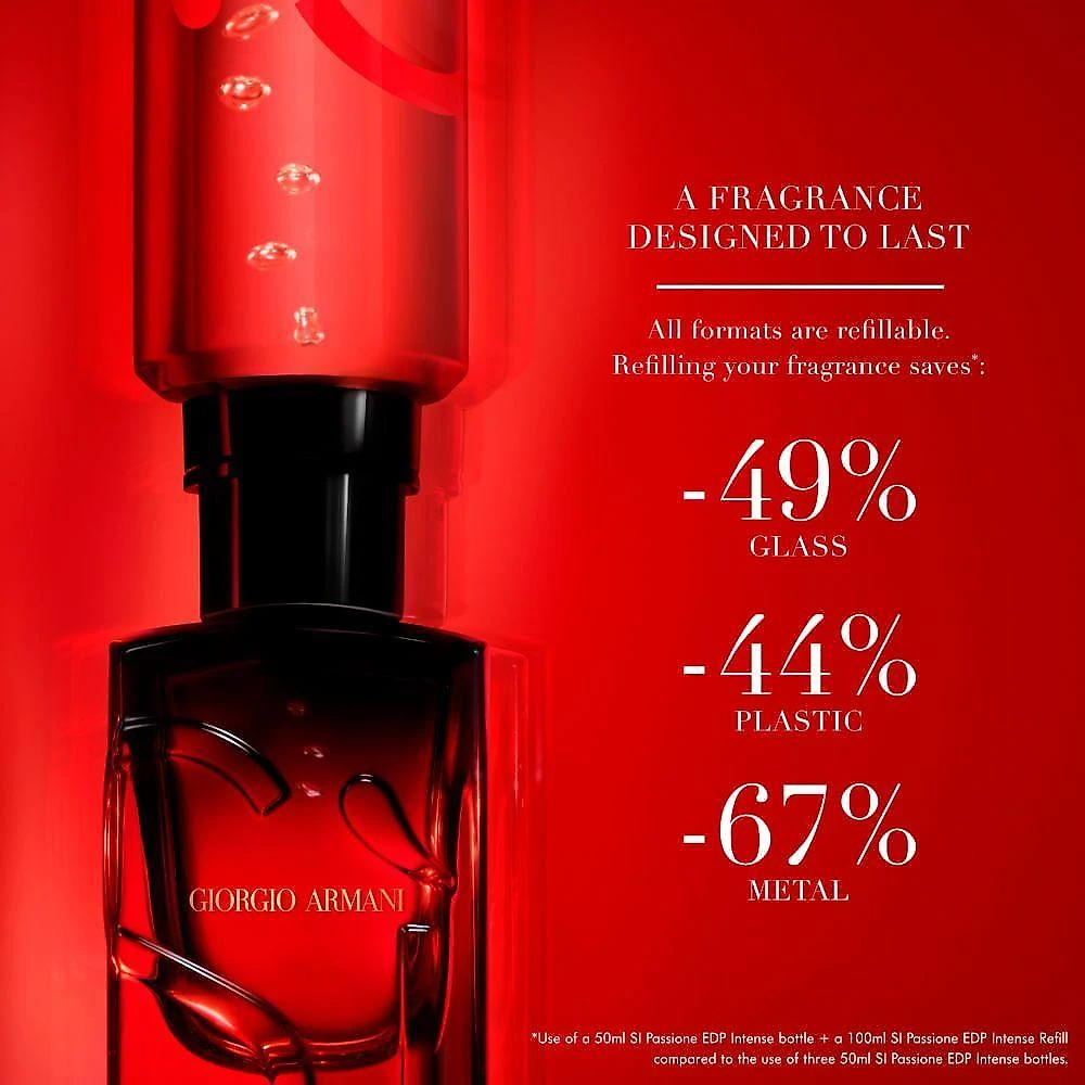 Giorgio Armani Si Passione Intense Refillable Eau De Parfum - Perfume Feminino 50ml