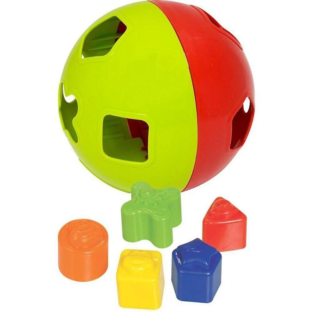 Bola Didática com Blocos de Encaixe 5 Formas Educativo Mercotoys
