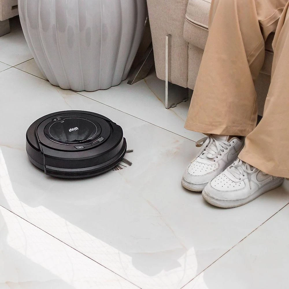 Robô Aspirador De Pó Wap Robot W90 Carregador Bivolt
