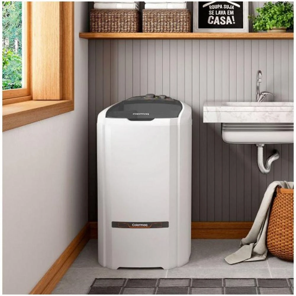 Lavadora Tanquinho Colormaq Semiautomática Lcs 20 20kg Branco 220v 220V