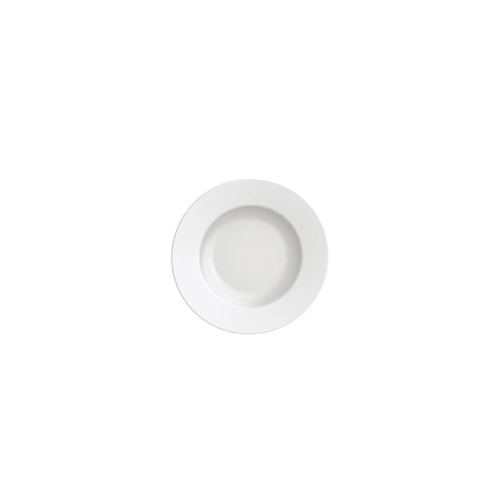 Prato Sobremesa Maria Augusta HO em Porcelana Brilho para Uso Diário Branco Tramontina