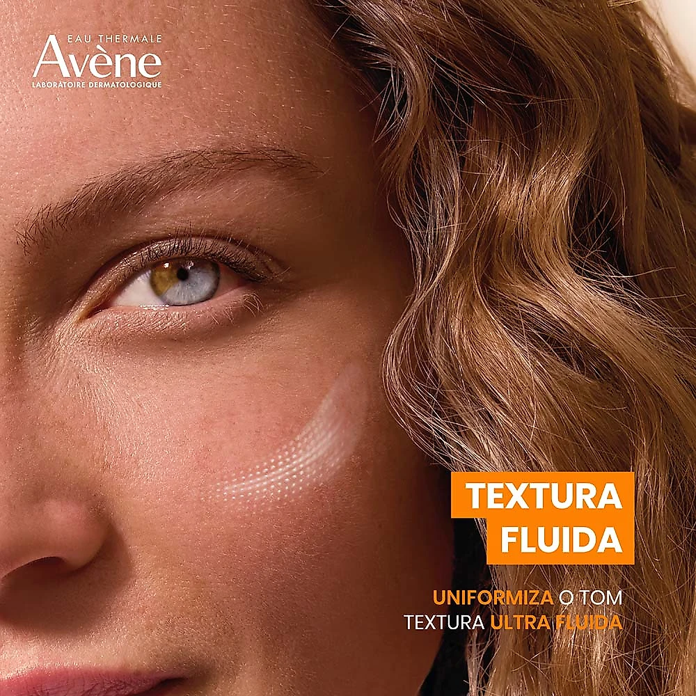 Protetor Solar Facial Avène Mat Perfect Anti-Idade FPS60 Claro