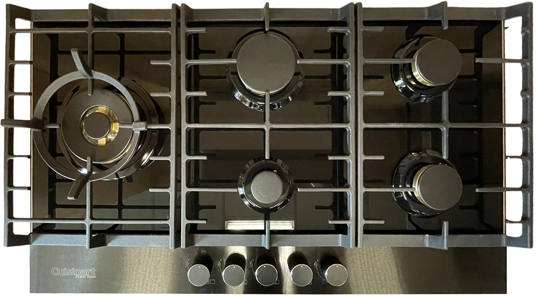 Miniatura Cooktop a Gás 5 Queimadores 75cm 220V Cuisinart Arkton Advanced