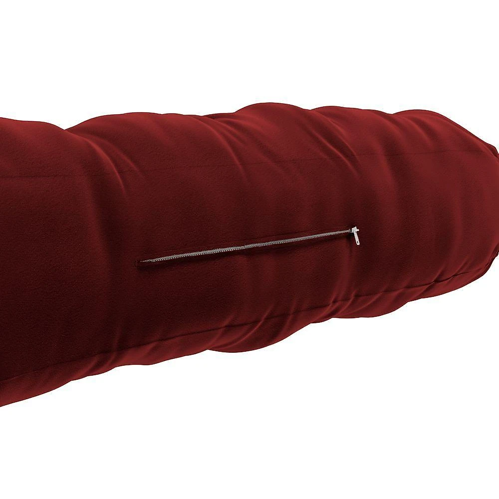Kit 2 Almofadas Cabeceira Spot 195cm Apoio Lombar Porta Celular Veludo Vermelho Abmaza webcontinental-7908649147700