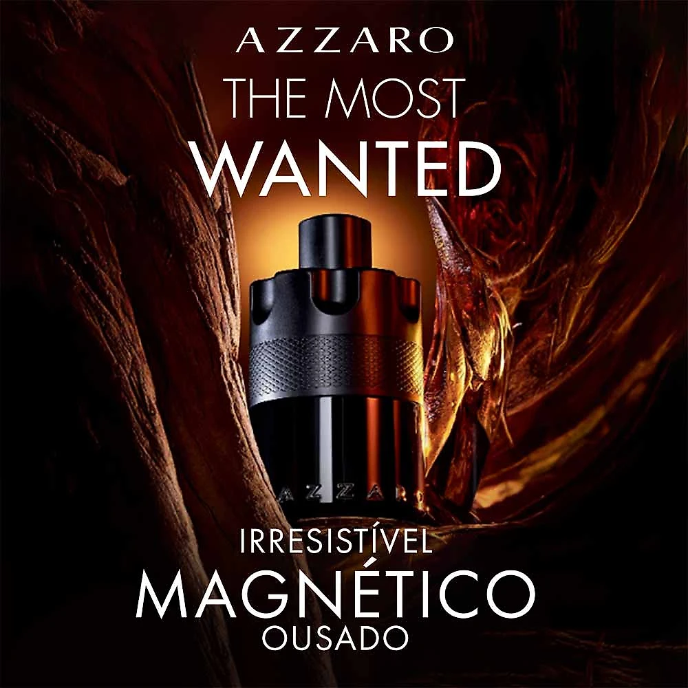 Kit Coffret Azzaro - Perfume The Most Wanted EDP Intense + Hair And Gel + Travel Size Kit