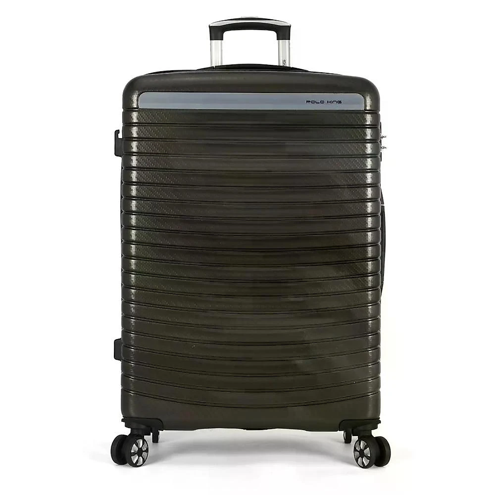 Mala de viagem grande abs 32kg rodas giro 360º sidney 27'' polo king grafite