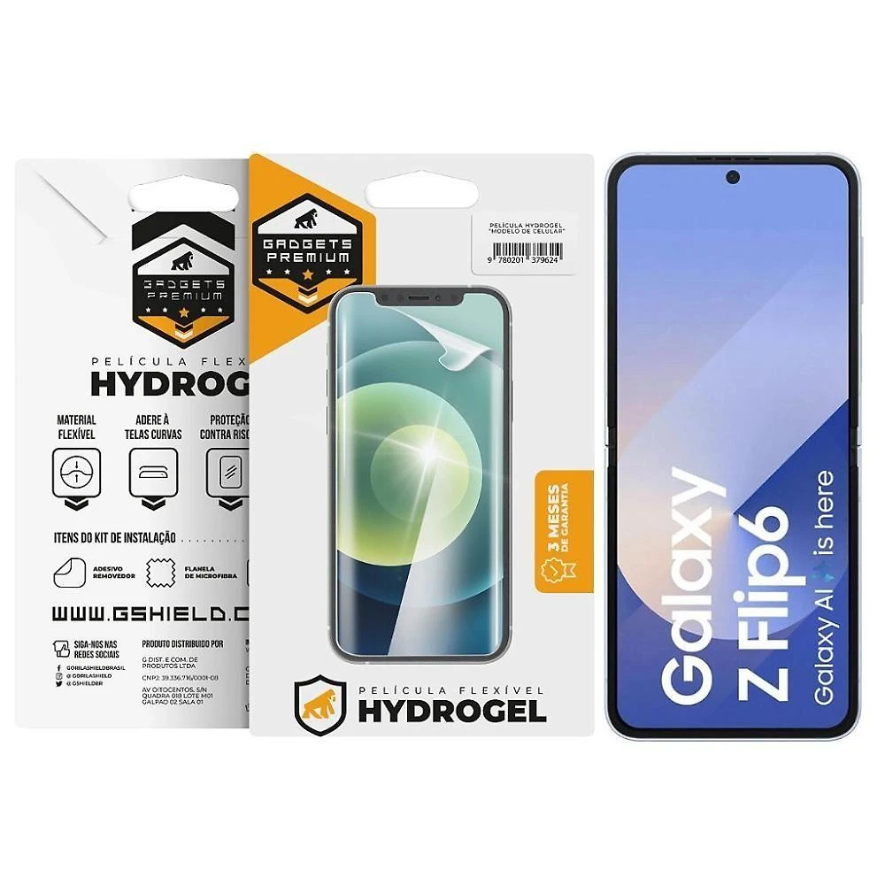 Película Para Samsung Galaxy Z Flip 6 - Hydrogel Gamer Fosca - Gshield