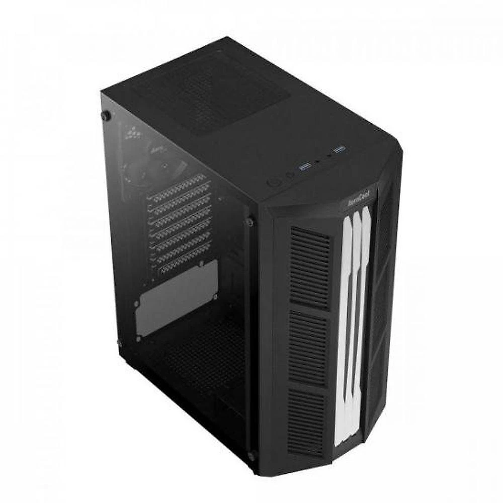 Gabinete Gamer Aerocool Prime Preto Rgb Lateral Vidro [f002]