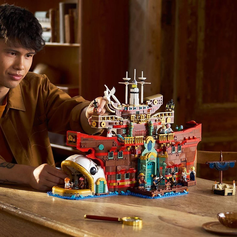 Kit Lego One Piece Baratie 75640 com 3402 Peças e 10 Minifiguras