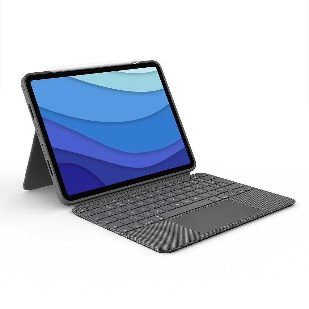 Capa Teclado para iPad Pro 11” (1ª, 2ª e 3ª geração), Logitech Combo Touch