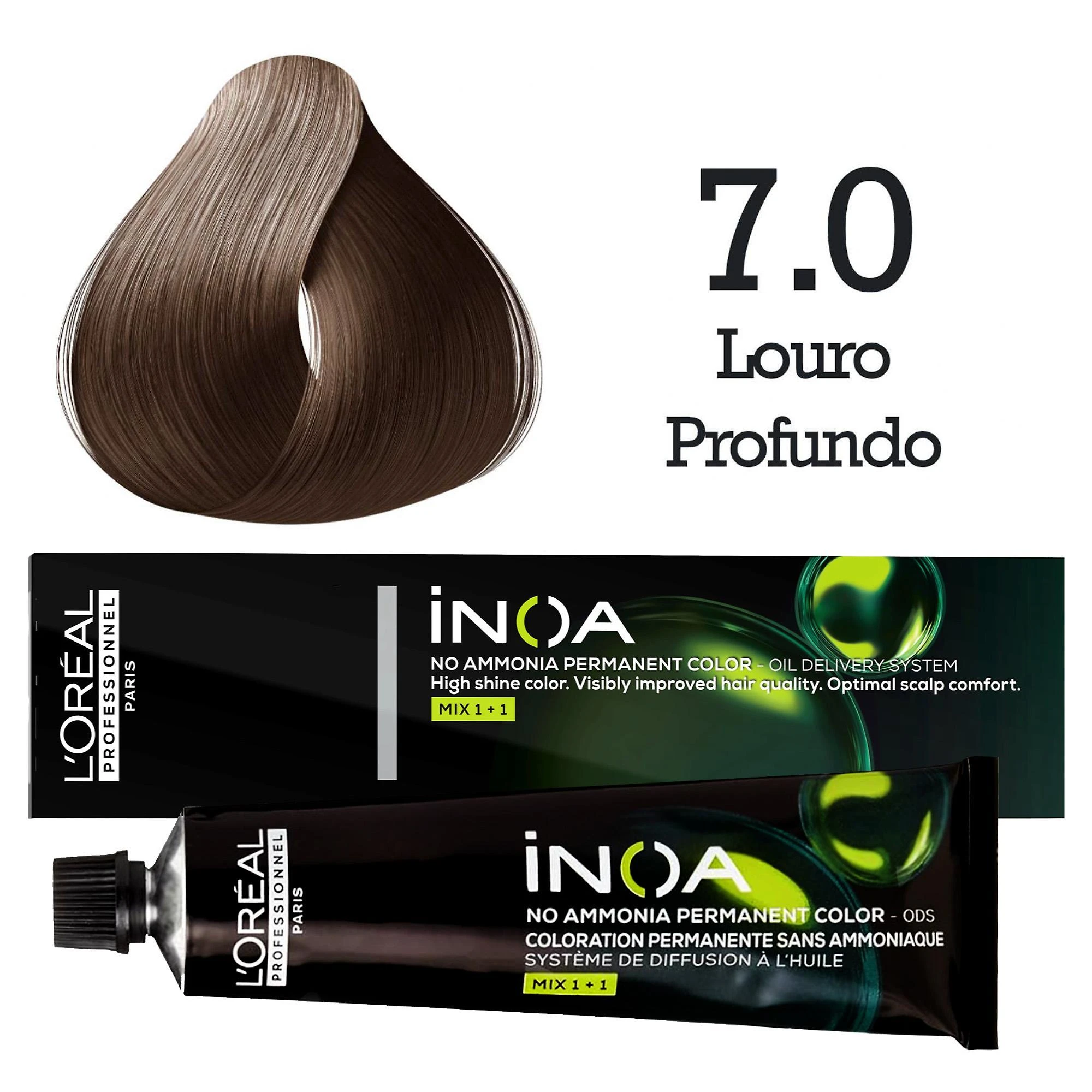 Miniatura Coloração Inoa 7.0 Louro Profundo L'Oréal Professionnel