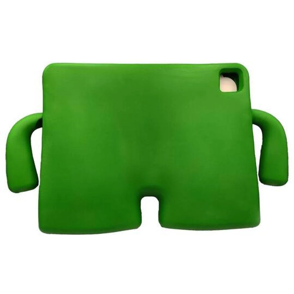 Capa Infantil Com Bracinhos Para Tablet Samsung Galaxy Tab A8 X200 A7 T500 P610 T720 T860 Cor Verde