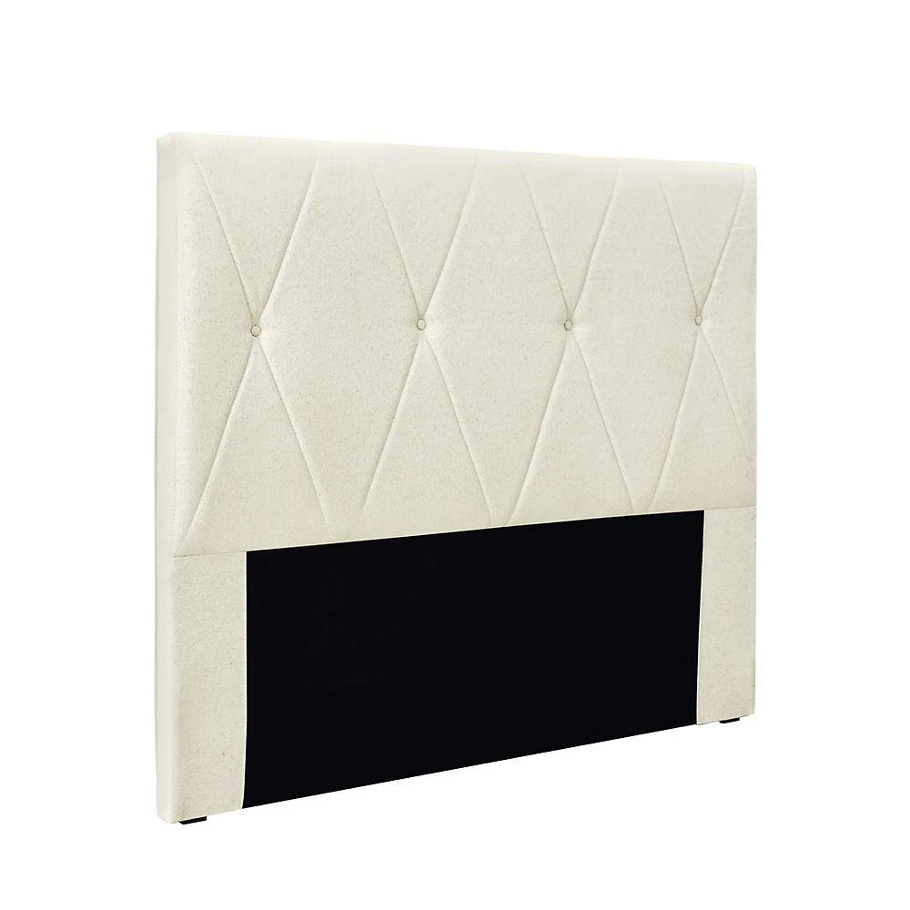 Cabeceira Cama Box Queen 160 Cm Aquilla Linho S04 - D'rossi Cor Natural