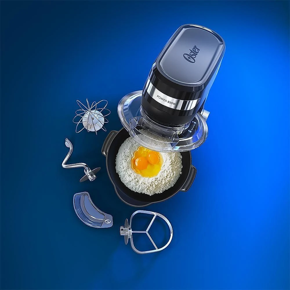 Batedeira planetária oster 4l 850w preta obat640 127v 110v