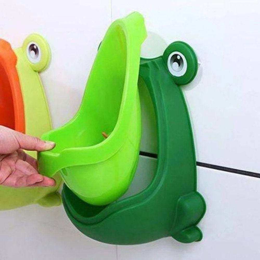 Mictório Infantil Sapinho com Ventosa para Desfralde Divertido Verde Utimix