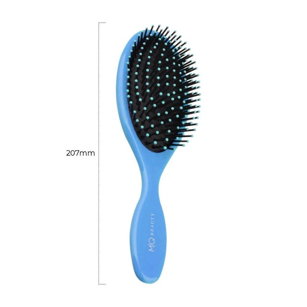 Escova Mq Beauty Oval Media Almofadada Nylon 05.018