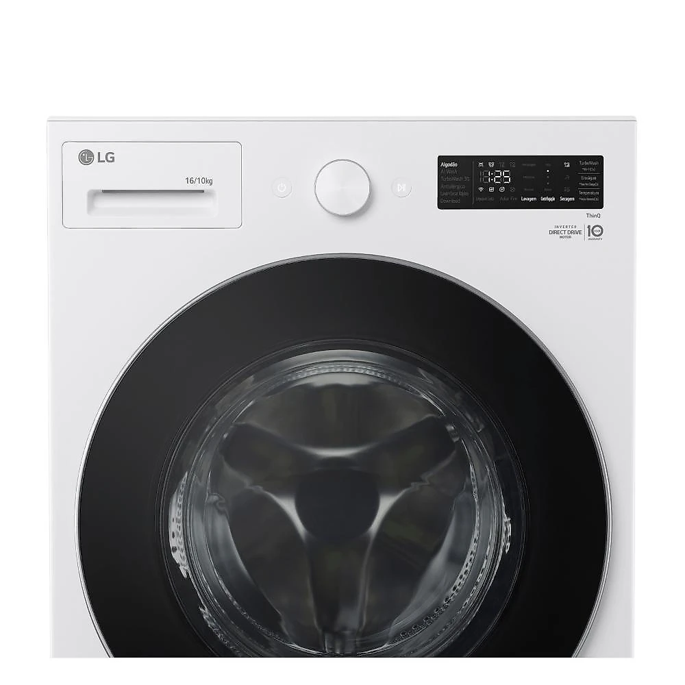 Lava e Seca Smart LG 16kg Branca com AIDD™ WD16WNTS6 220V