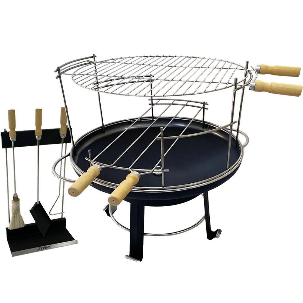 Confrateira Zzonn Cf750, Muito Mais Que Uma Churrasqueira! - Churrasqueira Prime, Lareira Externa E Cooler De Bebidas