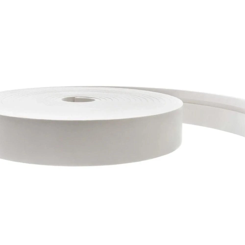 Rodapé E.v.a Flexível Autoadesivo 7cm X 1cm Lucca Branco
