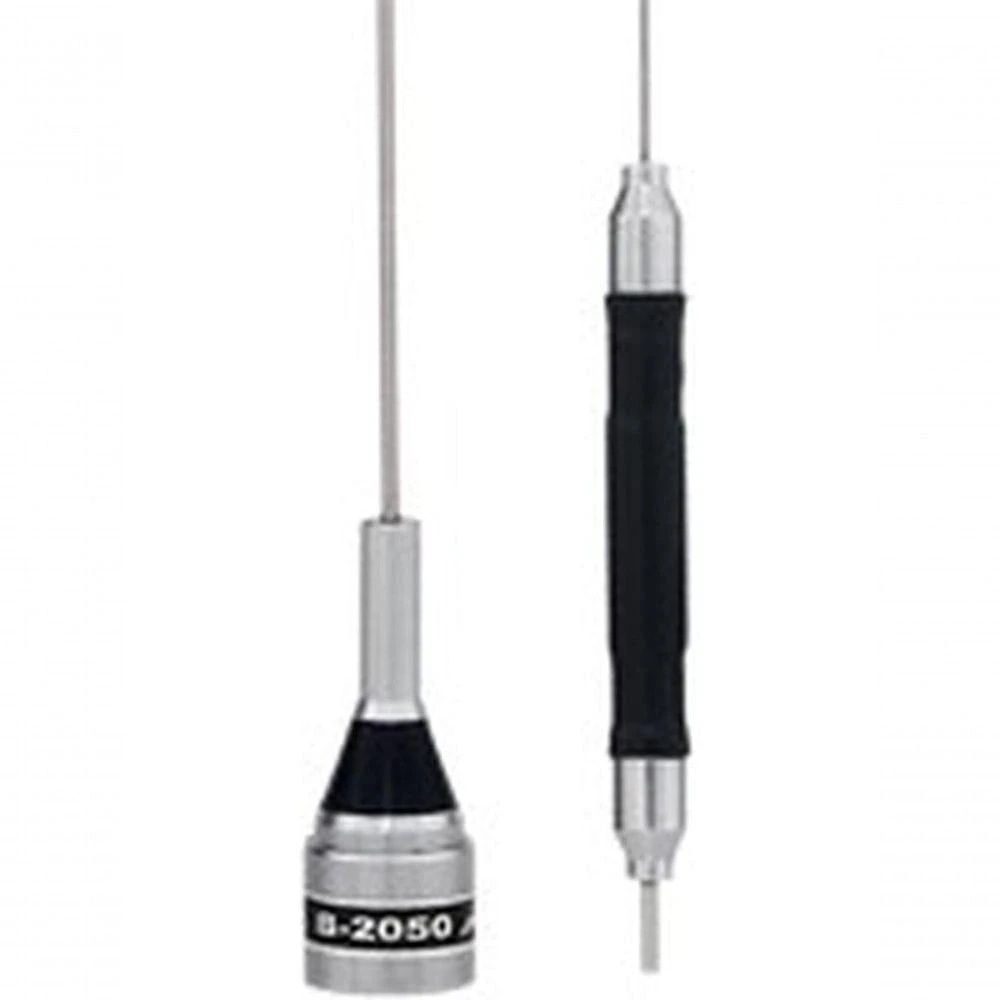 Antena Móvel para Rádio PX Aquário B-2050 com Bobina Central Faixa 26,96 a 27,40 Mhz Preto 1 Unidade
