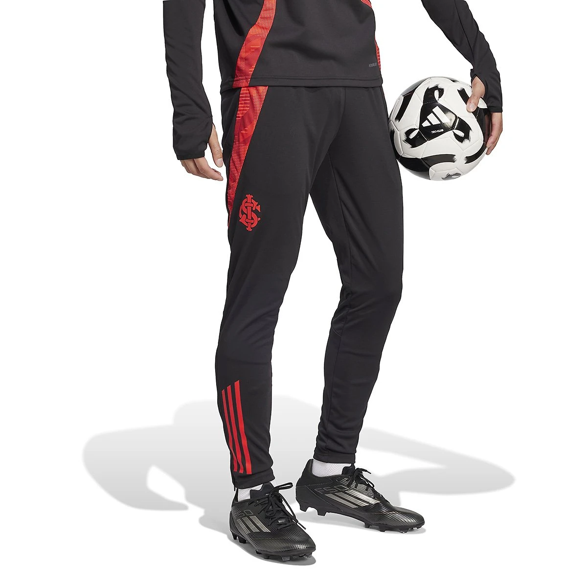 Miniatura Calça Internacional 25/26 Treino e Viagem Adidas Masculina Preto - EEGG