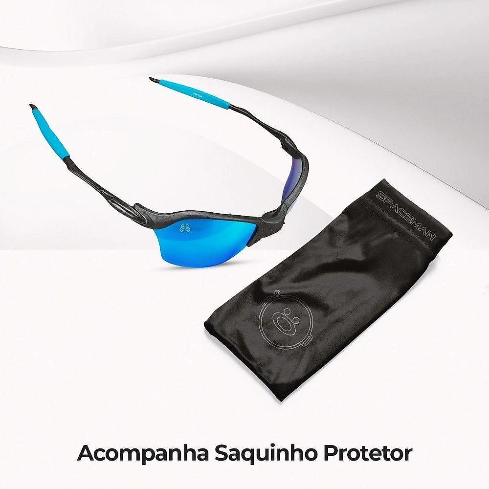 Oculos Sol Proteção Uv Masculino Metal Lupa Praia + Case Aste Metal Qualidade Premium