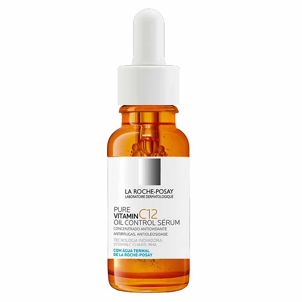 Sérum antirrugas la roche-posay - pure vitamin c12 oil control 15ml