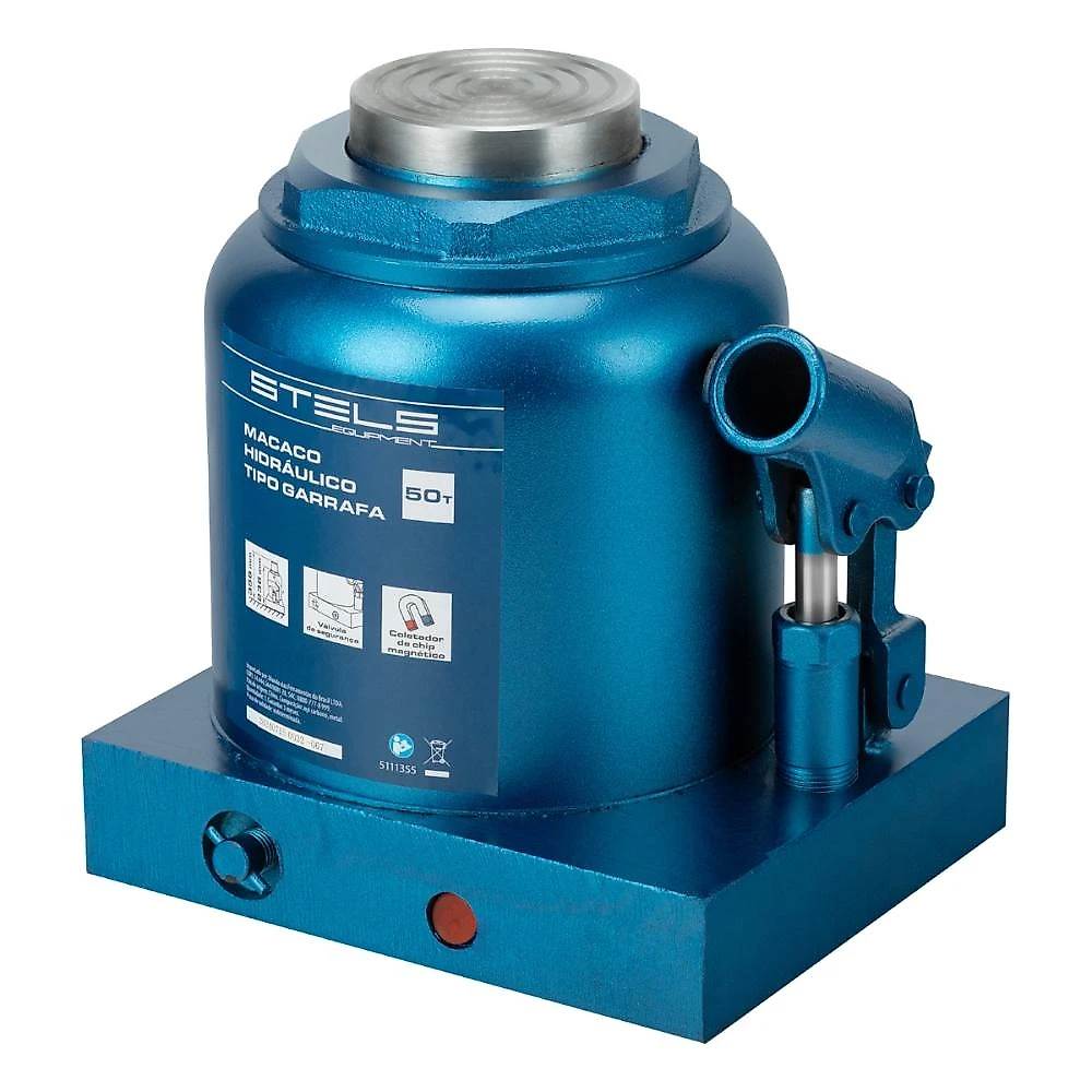 Macaco hidráulico 50t elevação 236-356mm stels 5111355