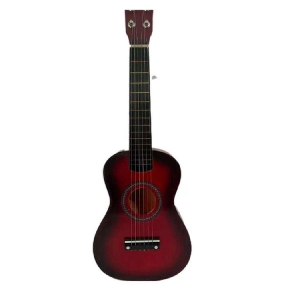 Violão Acústico Infantil Mini 6 Cordas com Palheta Madeira Yeet
