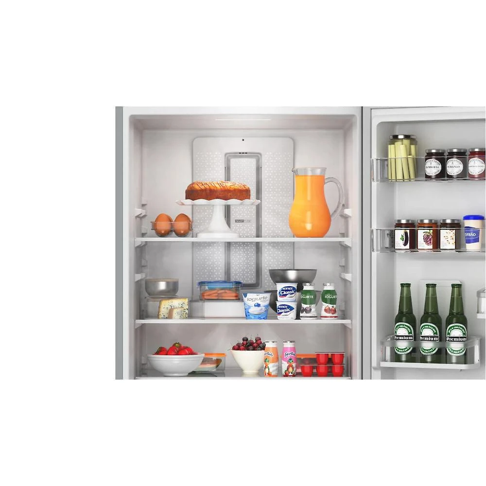 Geladeira Brastemp Frost Free Inverse 447L Inox BRE57FK 127V