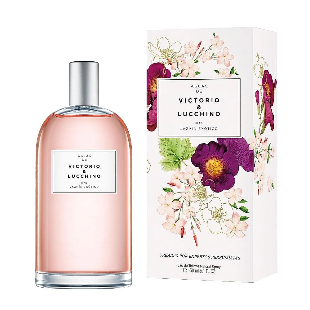 Perfume jazmín exótico nº5 victorio&lucchino feminino edt 150ml