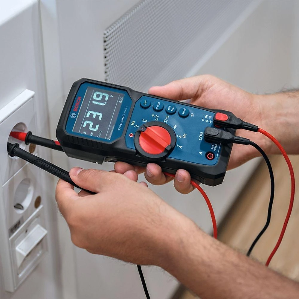Multímetro Digital GDM 600-15 True RMS IP65 Resistente a Quedas Preto Bosch