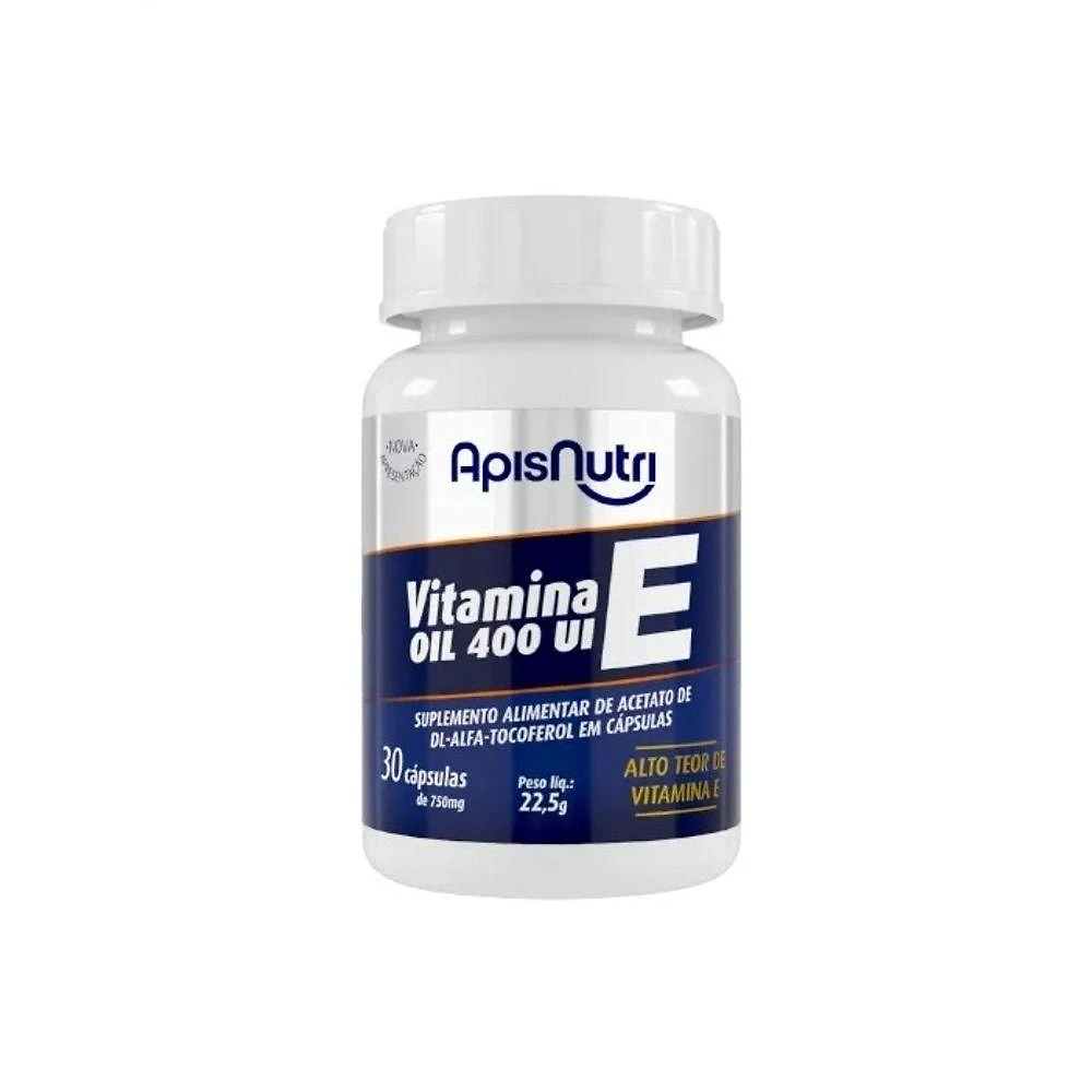 Vitamina E Oil 750mg 30 Caps Padrão Único