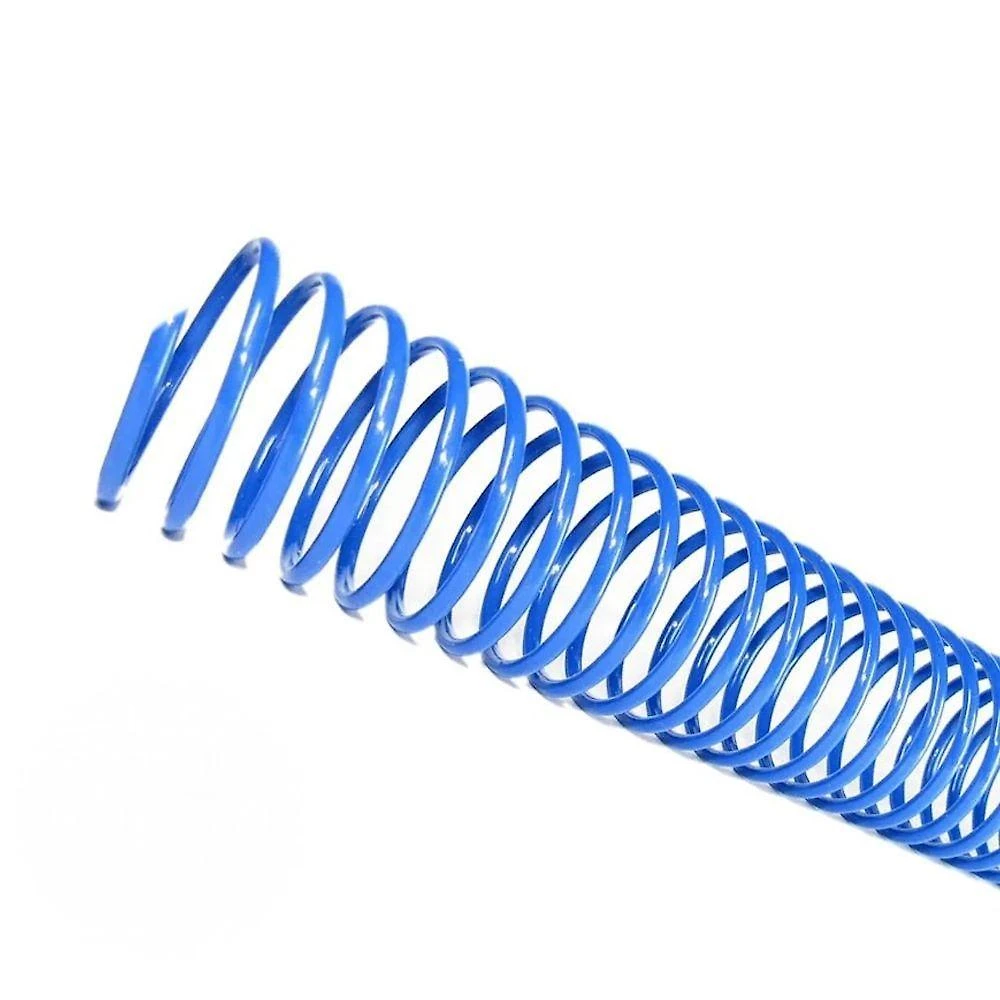 Espiral para Encadernação Lassane Esp33az 33MM 250 Folhas 25 Unidades Azul