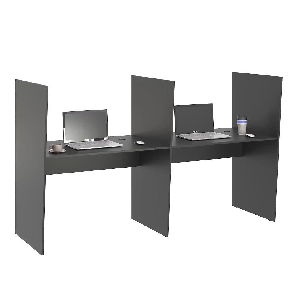 Guiche De Atendimento 2 Lugar Veneza Preto Onix