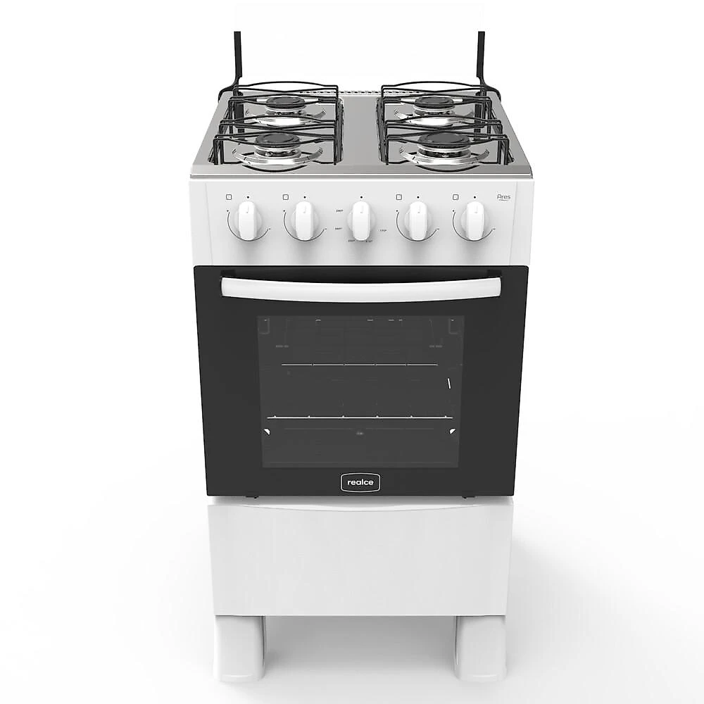 Miniatura Fogão 4 Bocas a Gás Realce CR200 Branco - 127/220
